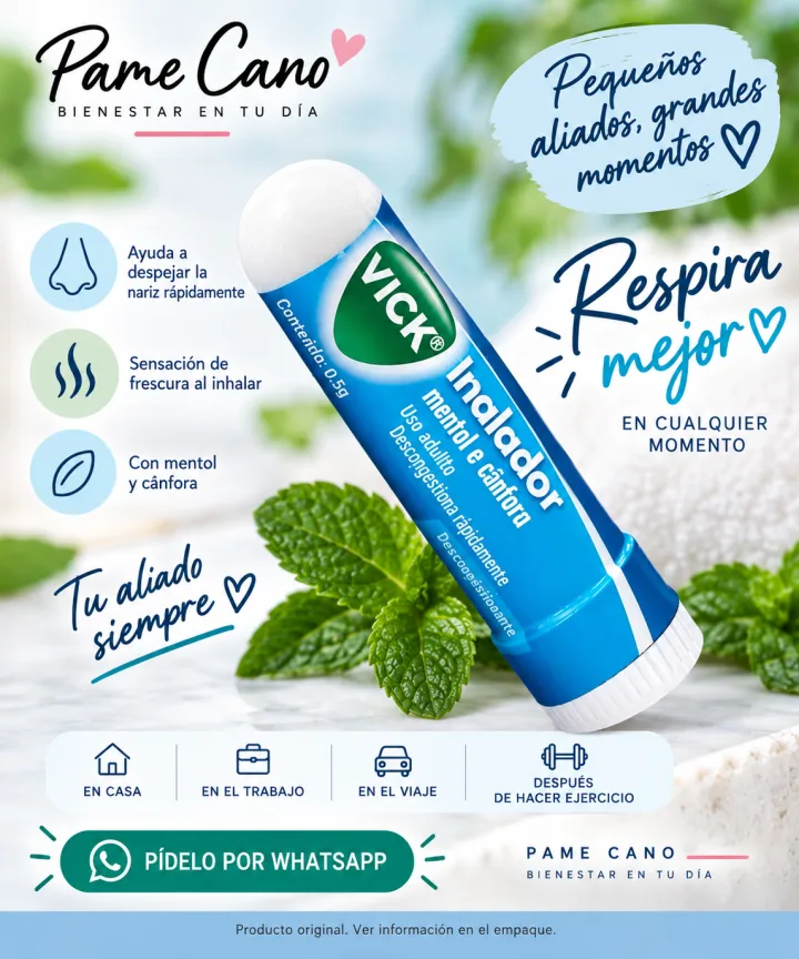 Inhalador vaporub