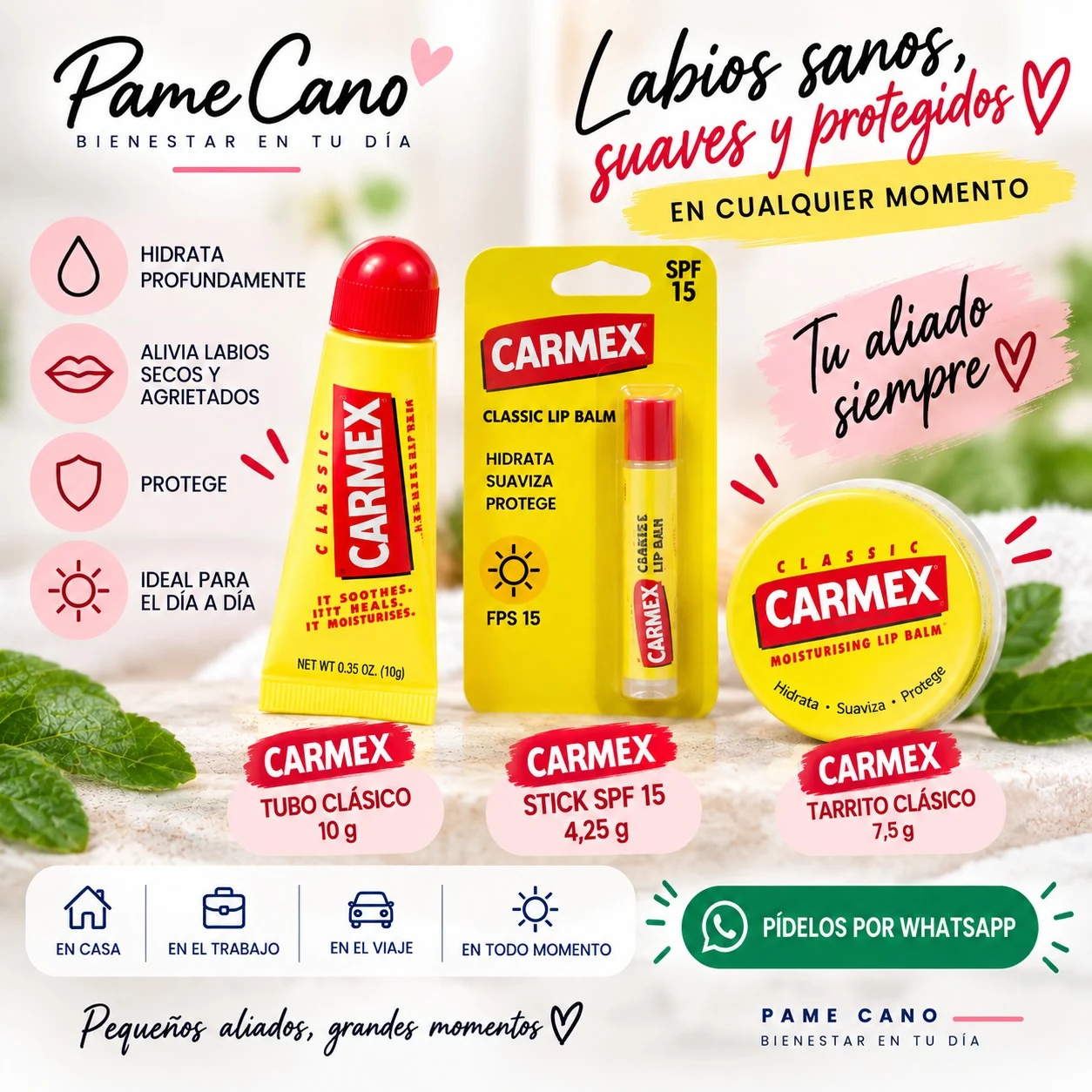 Carmex Bálsamo Labial 💋