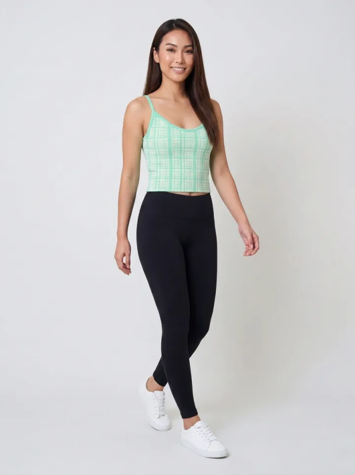 Top de Tiras Verde Menta 💚